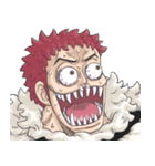 One Piece びっくり顔 スタンプ Lineスタンプ Habaro