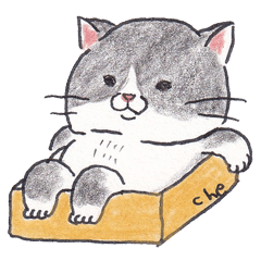 手書きイラストのかわいい猫 ねこのきもち Lineスタンプ ねこのきもち いぬのきもち